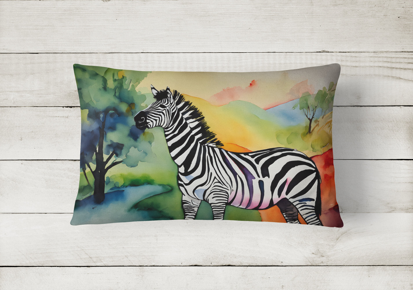 Zebra Throw Pillow