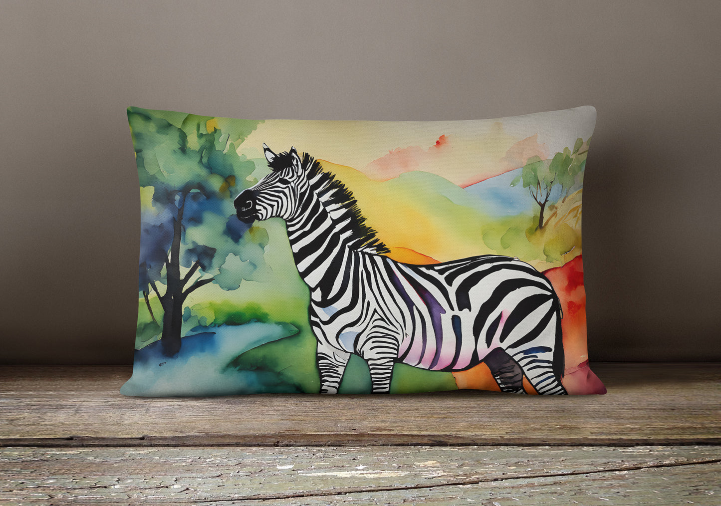 Zebra Throw Pillow