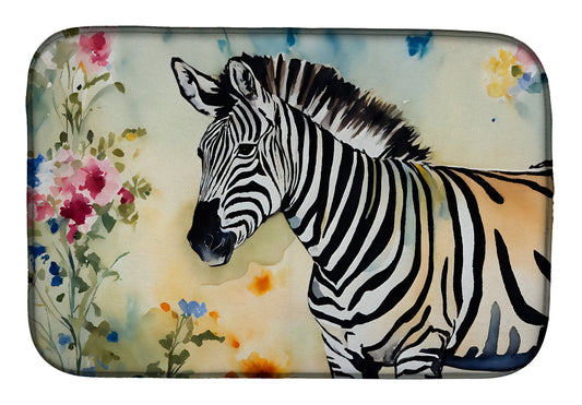 Buy this Zebra Dish Drying Mat