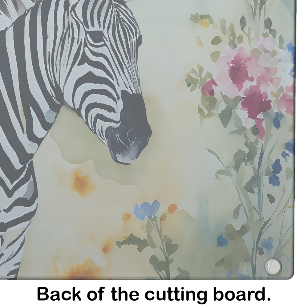 Zebra Glass Cutting Board