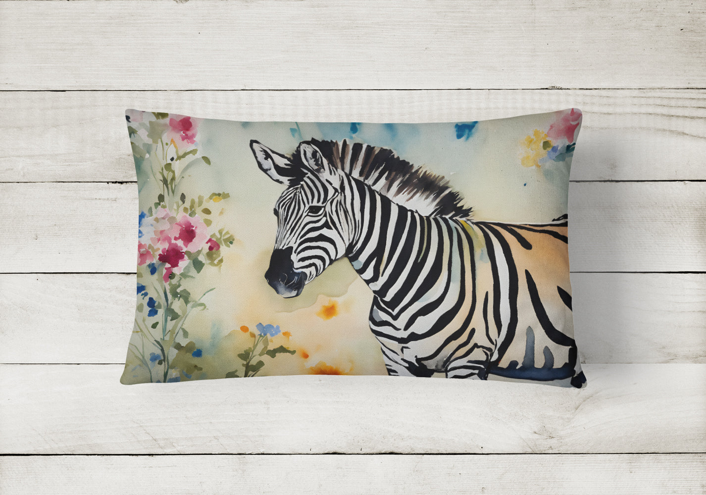 Zebra Throw Pillow