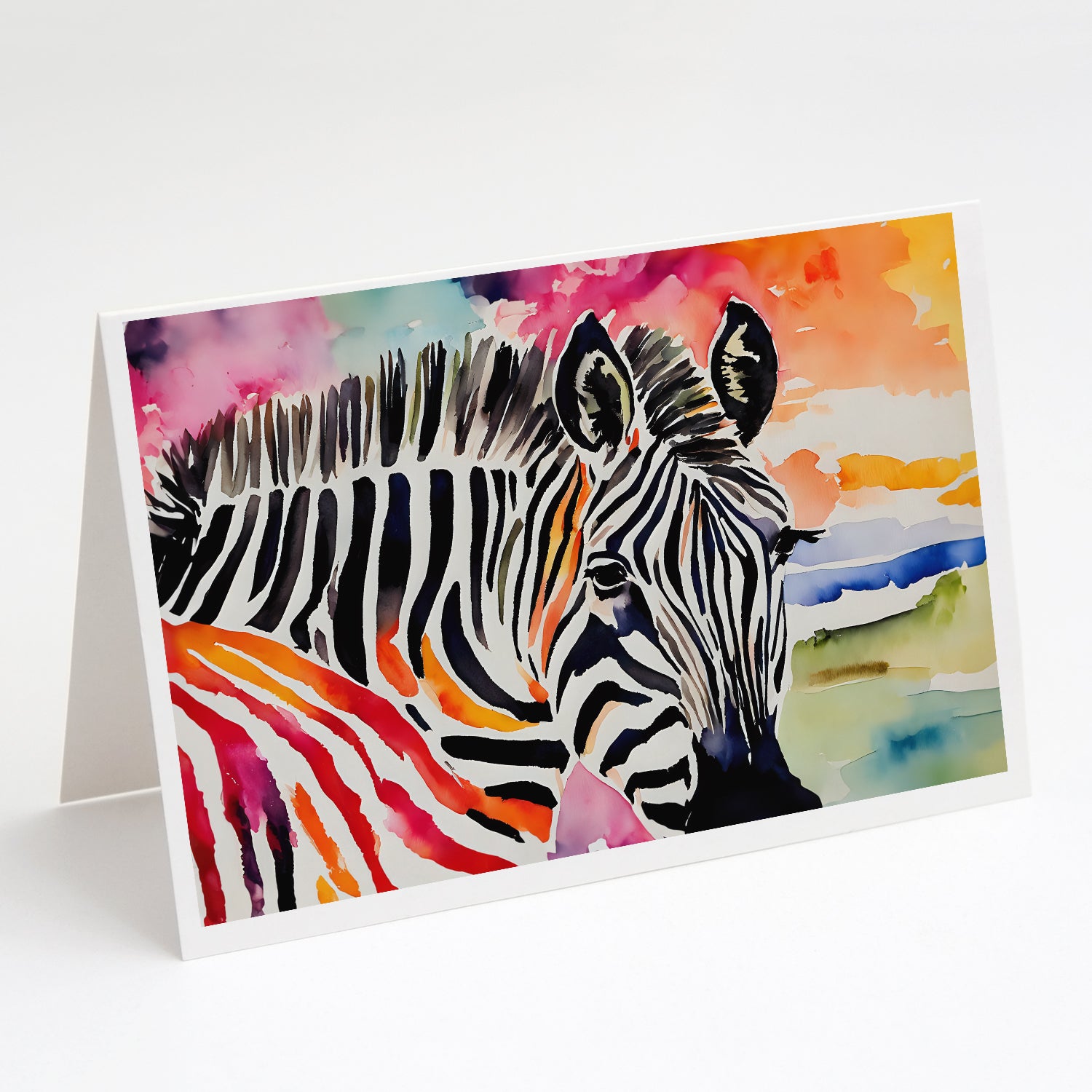 Buy this Zebra Greeting Cards Pack of 8