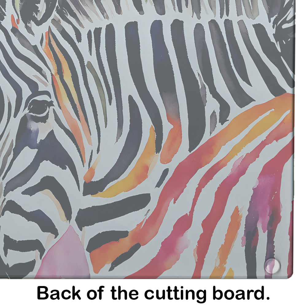 Zebra Glass Cutting Board