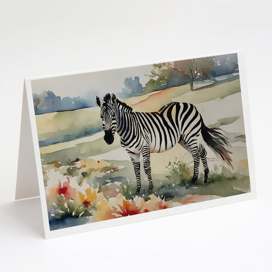 Buy this Zebra Greeting Cards Pack of 8