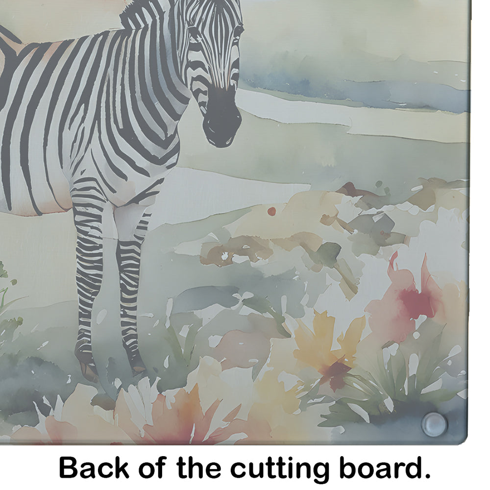 Zebra Glass Cutting Board