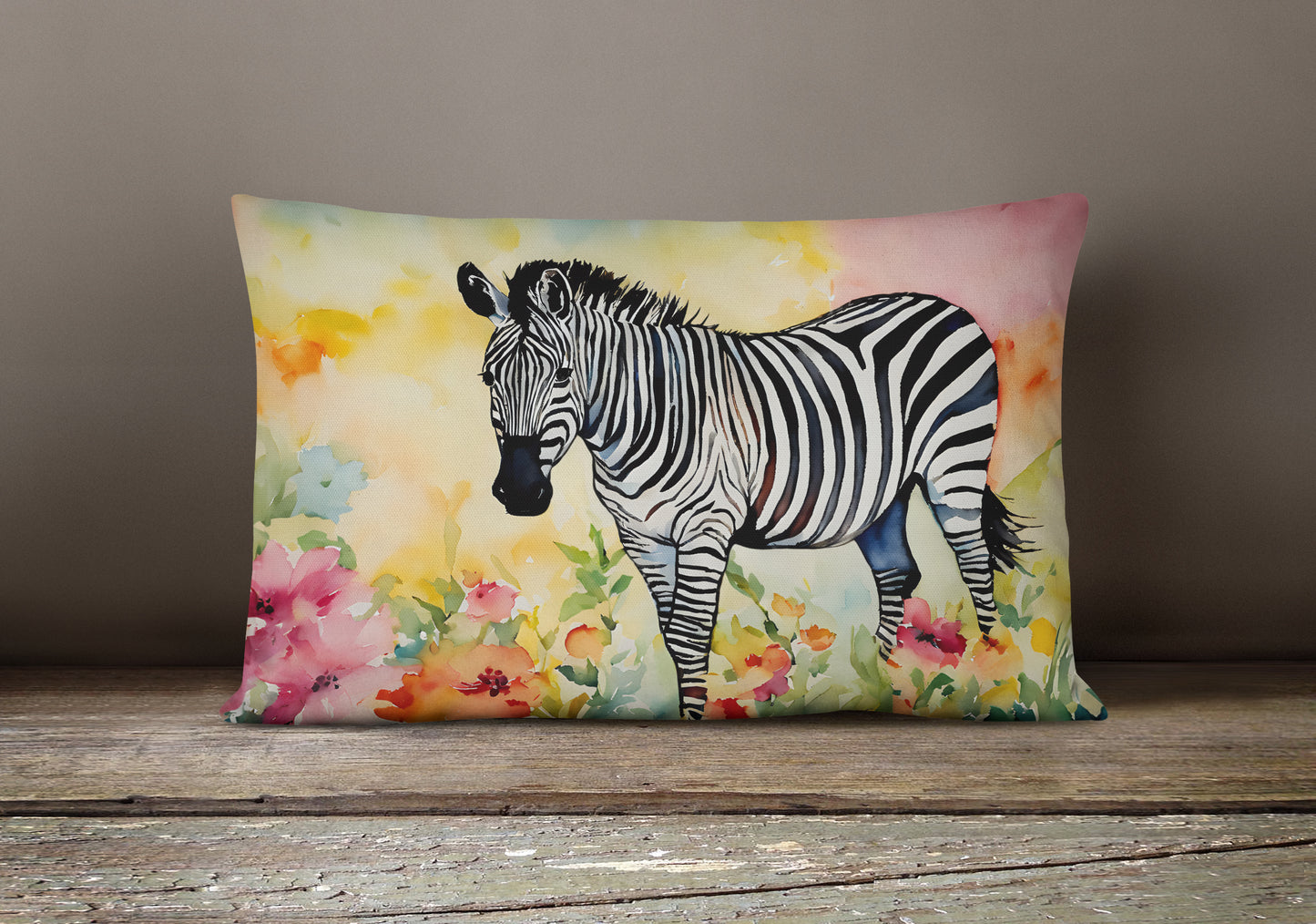 Zebra Throw Pillow