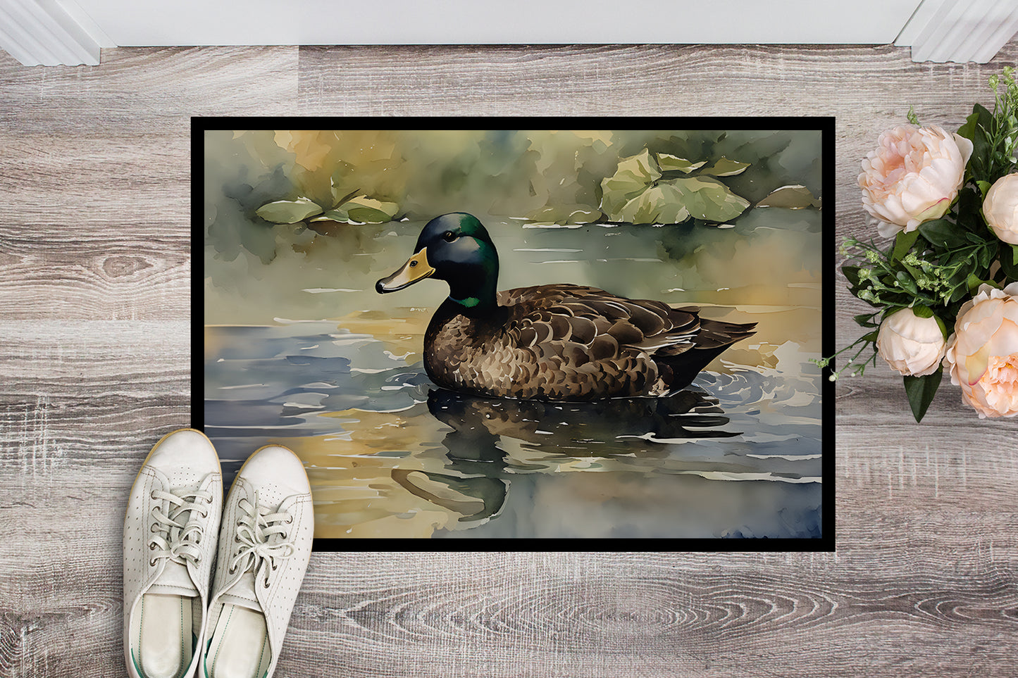 American Black Duck Doormat