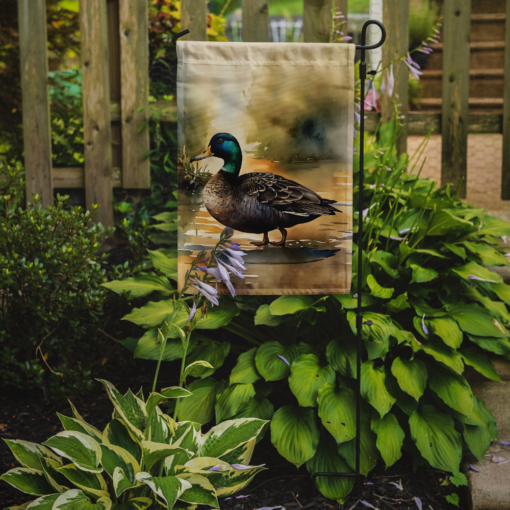 American Black Duck Garden Flag