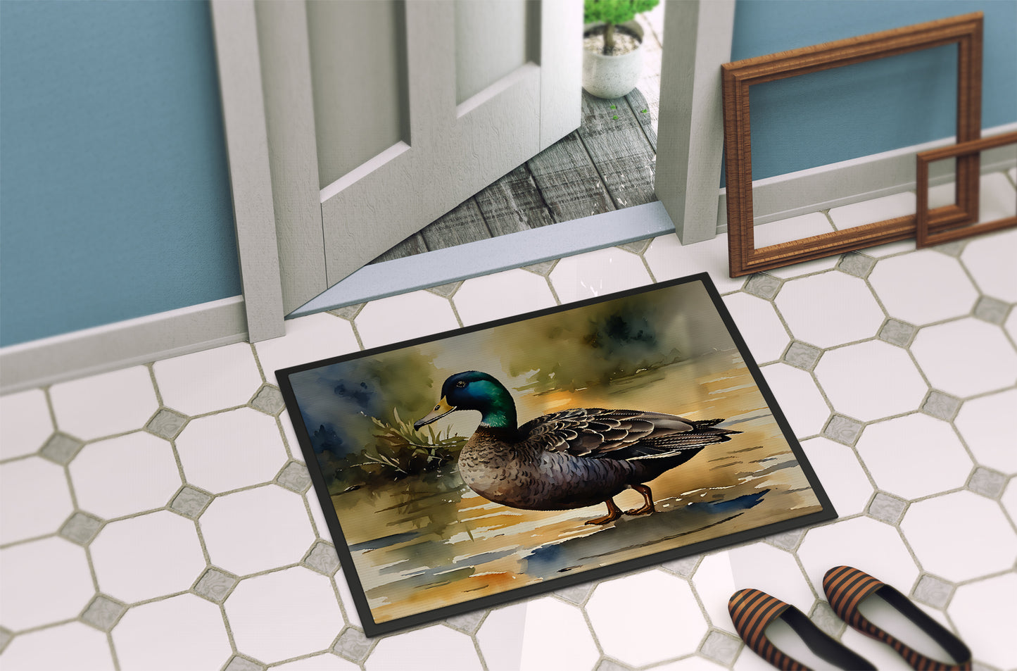 American Black Duck Doormat