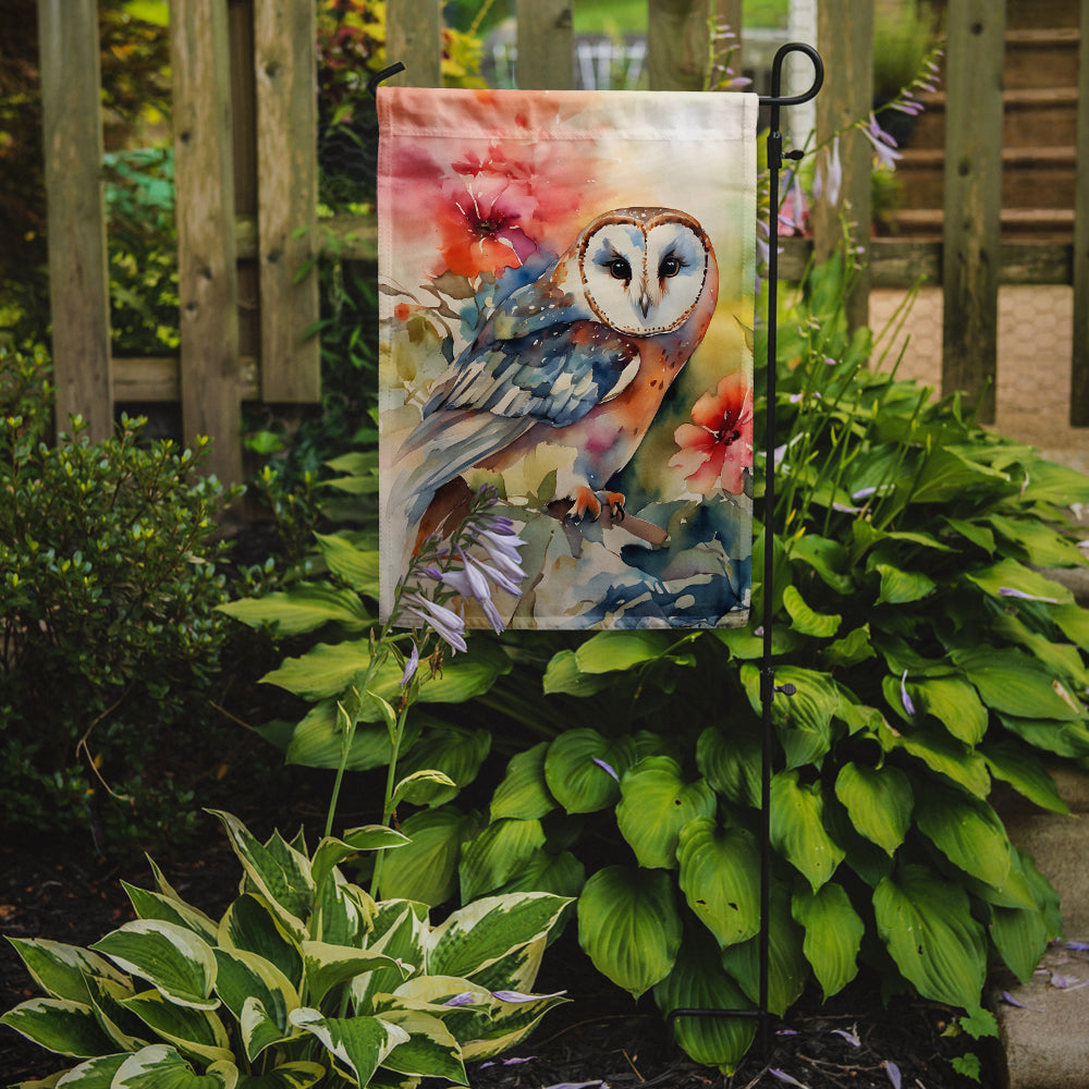 Barn Owl Garden Flag