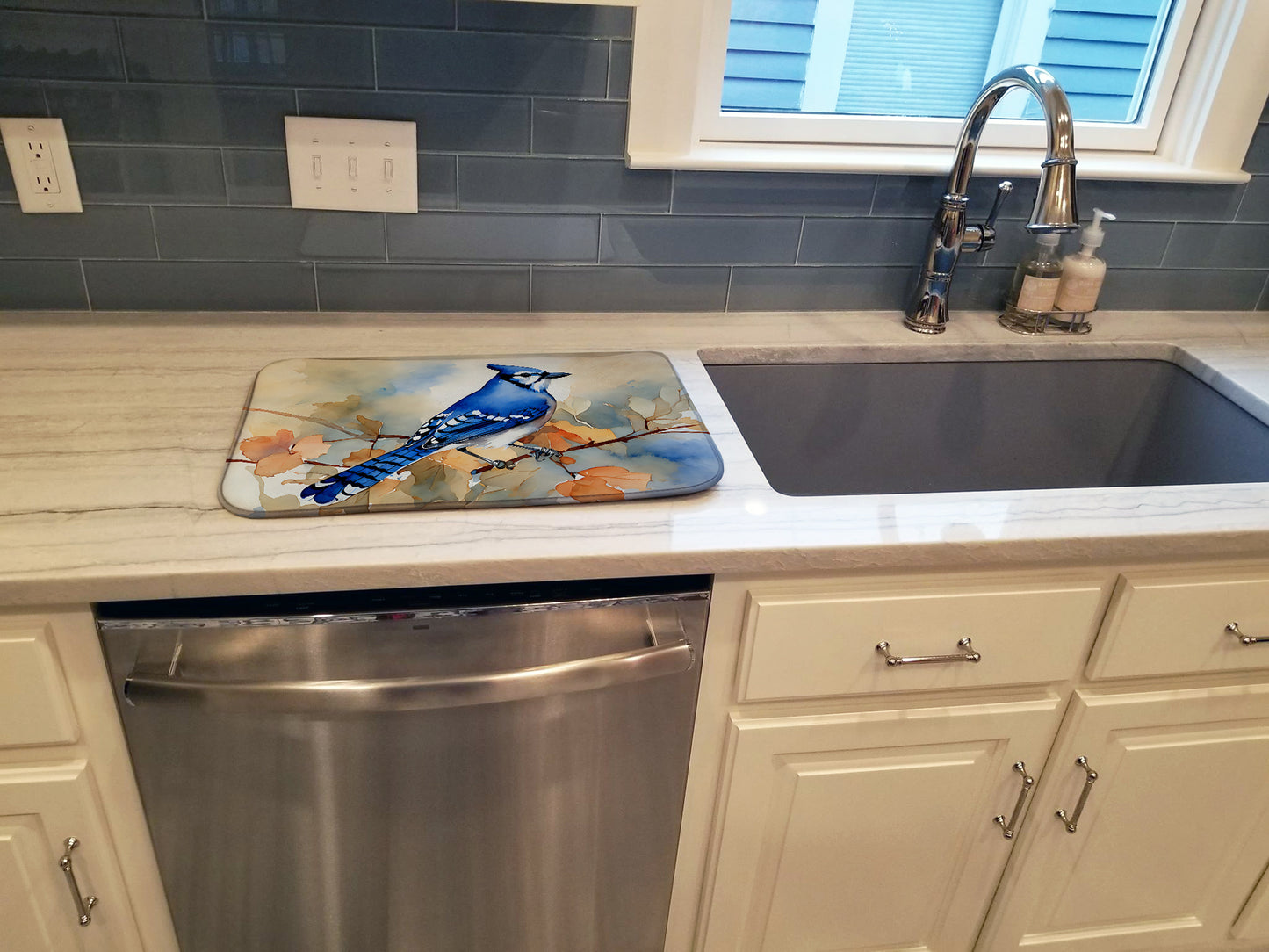 Blue Jay Dish Drying Mat