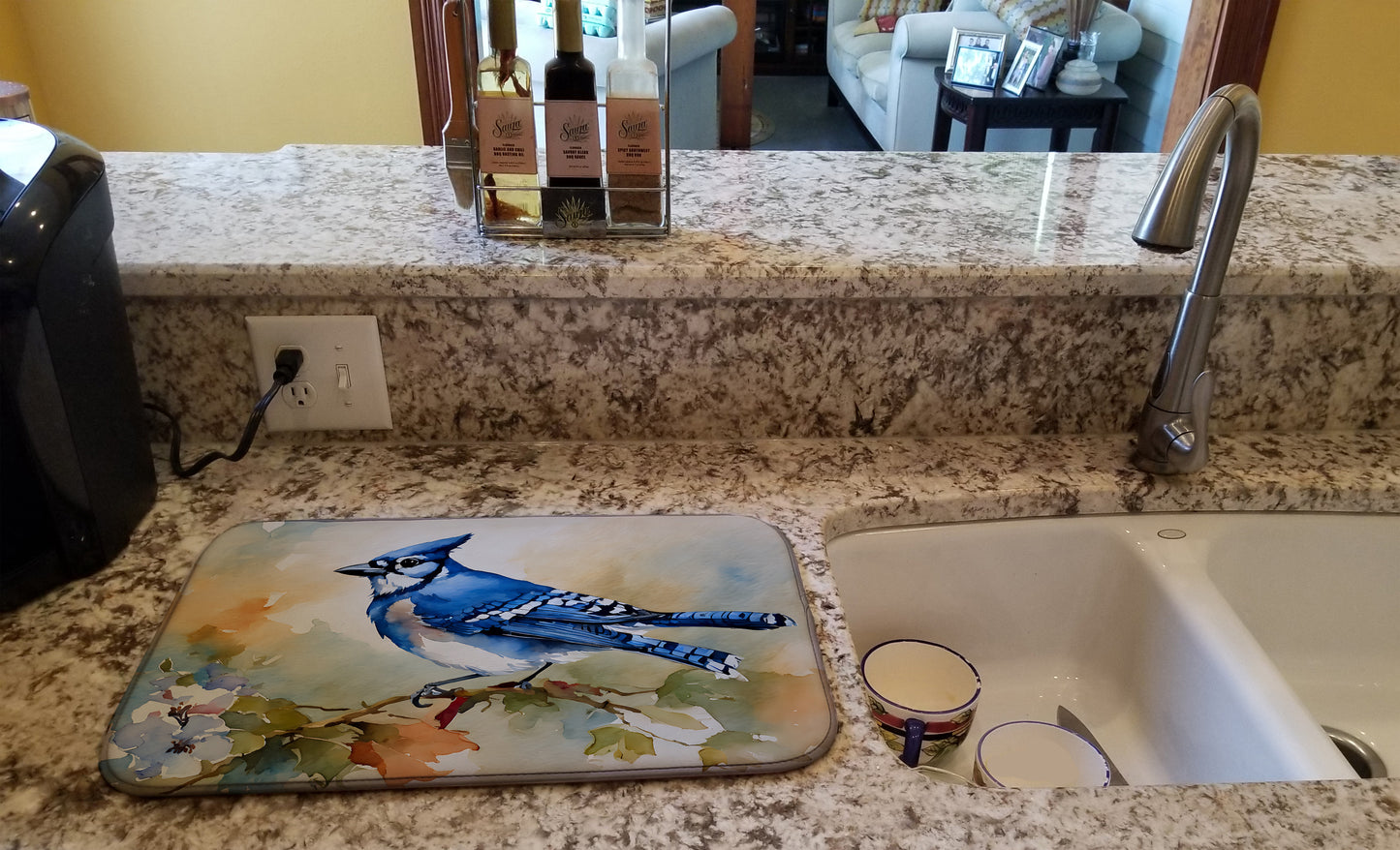 Blue Jay Dish Drying Mat