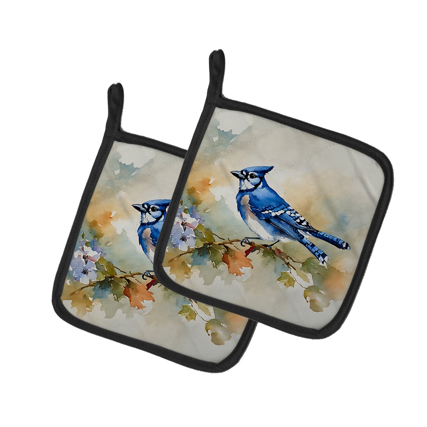 Buy this Blue Jay Pair of Pot Holders