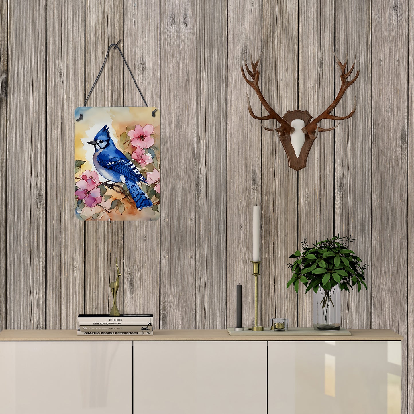 Blue Jay Wall or Door Hanging Prints