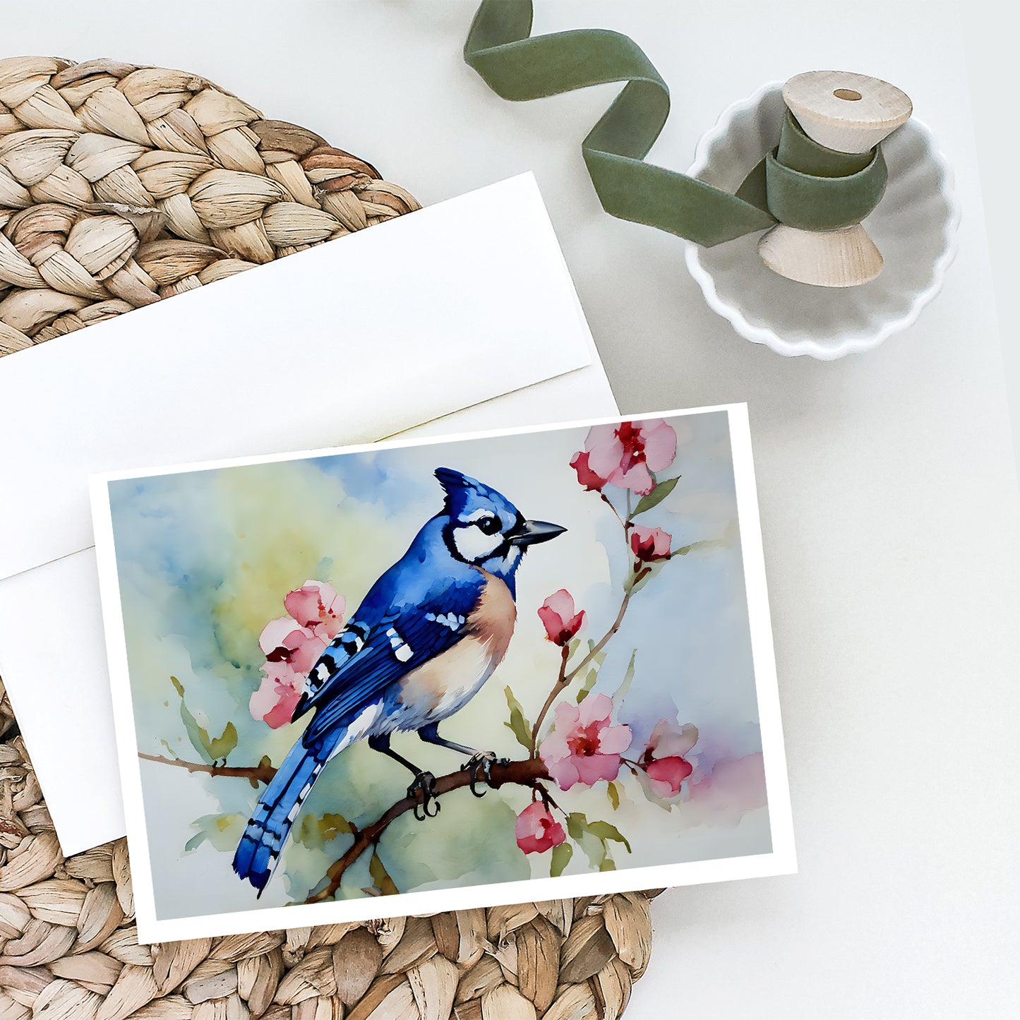 Blue Jay Greeting Cards Pack of 8