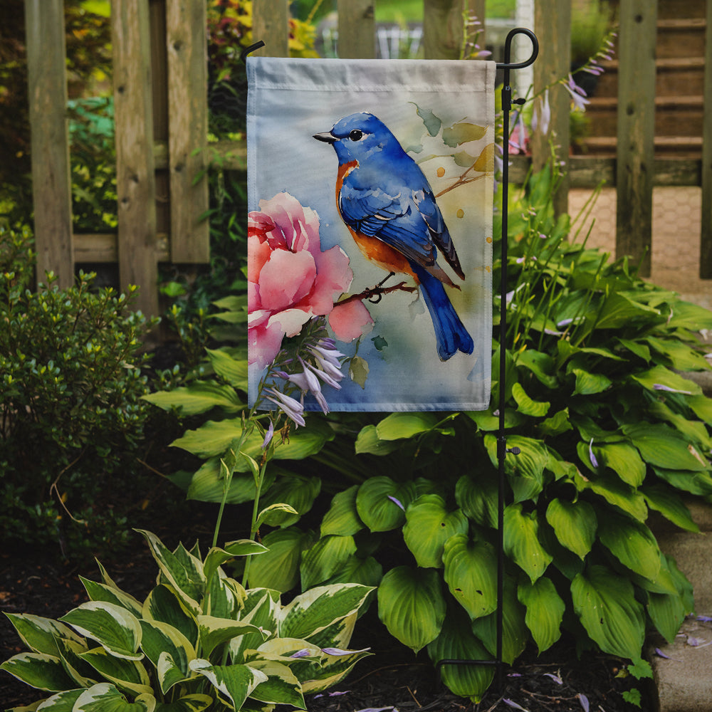 Bluebird Garden Flag