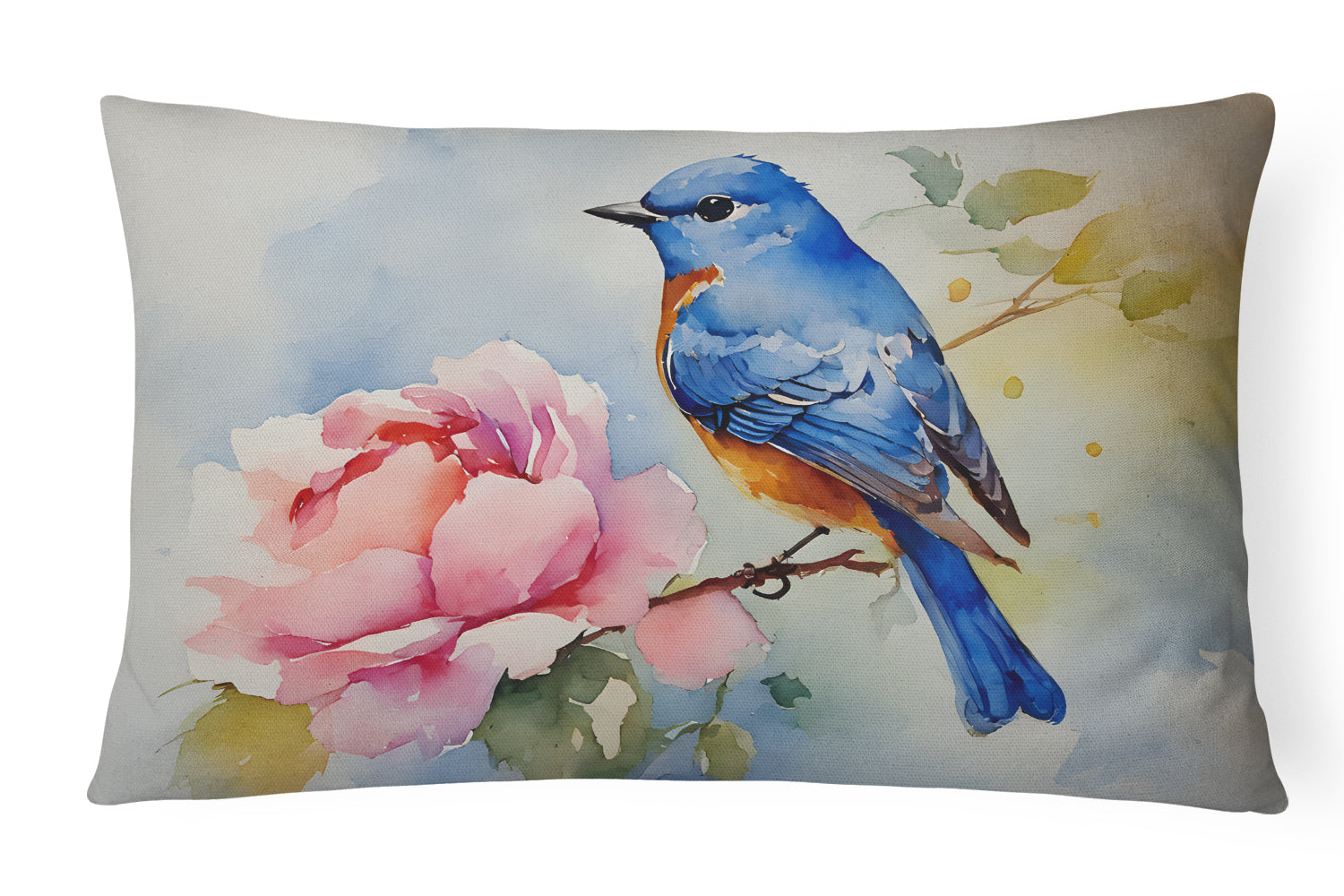 Buy this Bluebird Throw Pillow