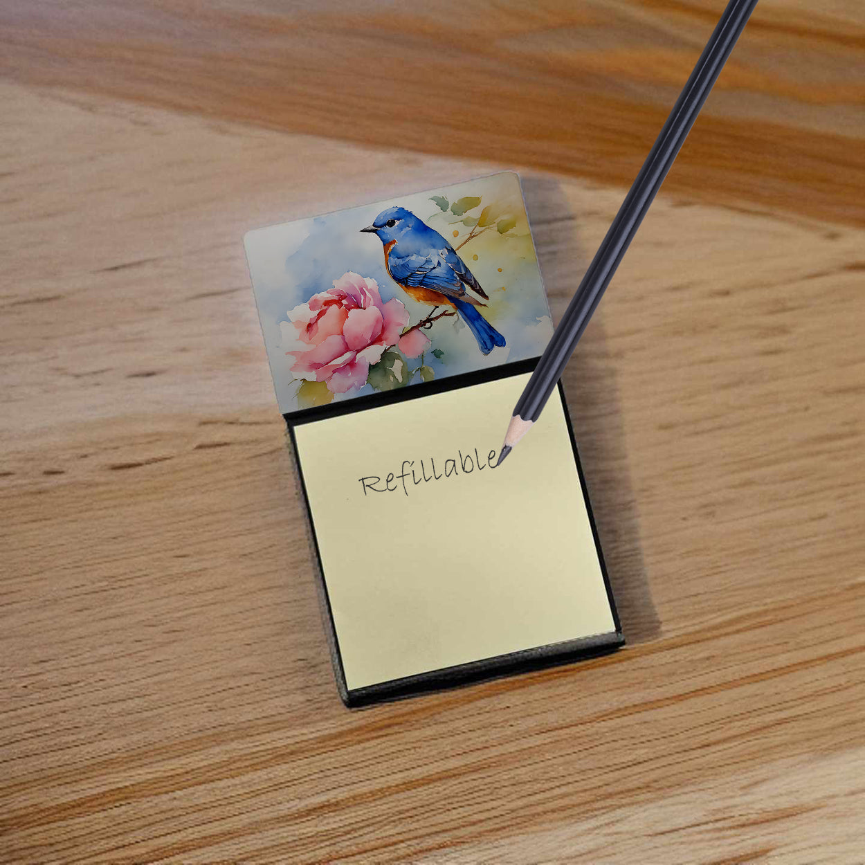 Bluebird Sticky Note Holder