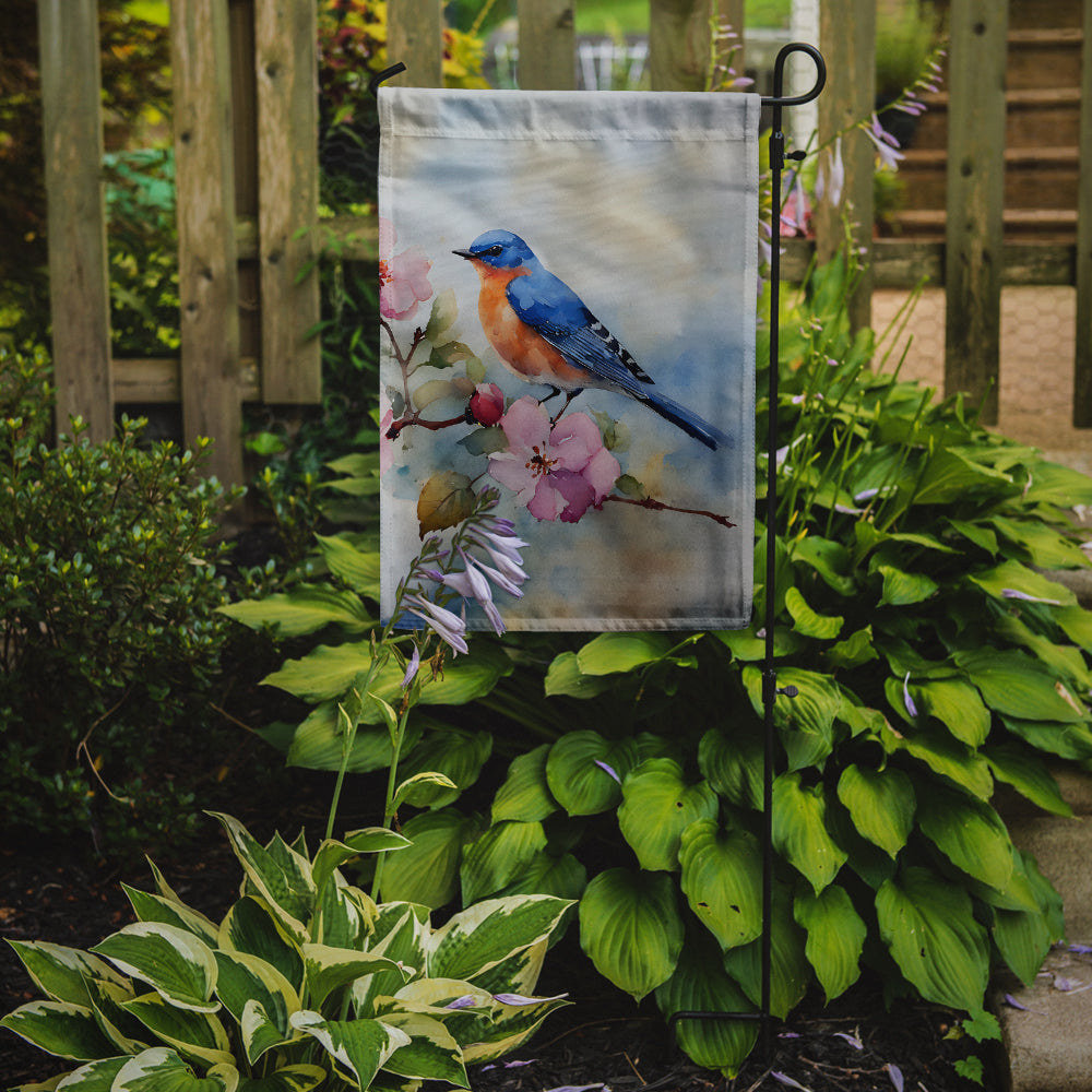 Bluebird Garden Flag