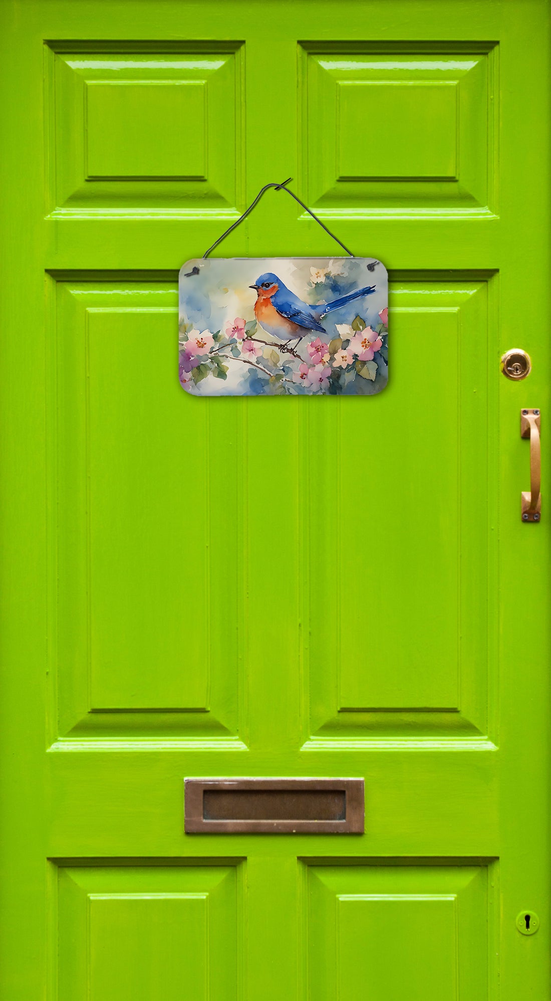 Bluebird Wall or Door Hanging Prints