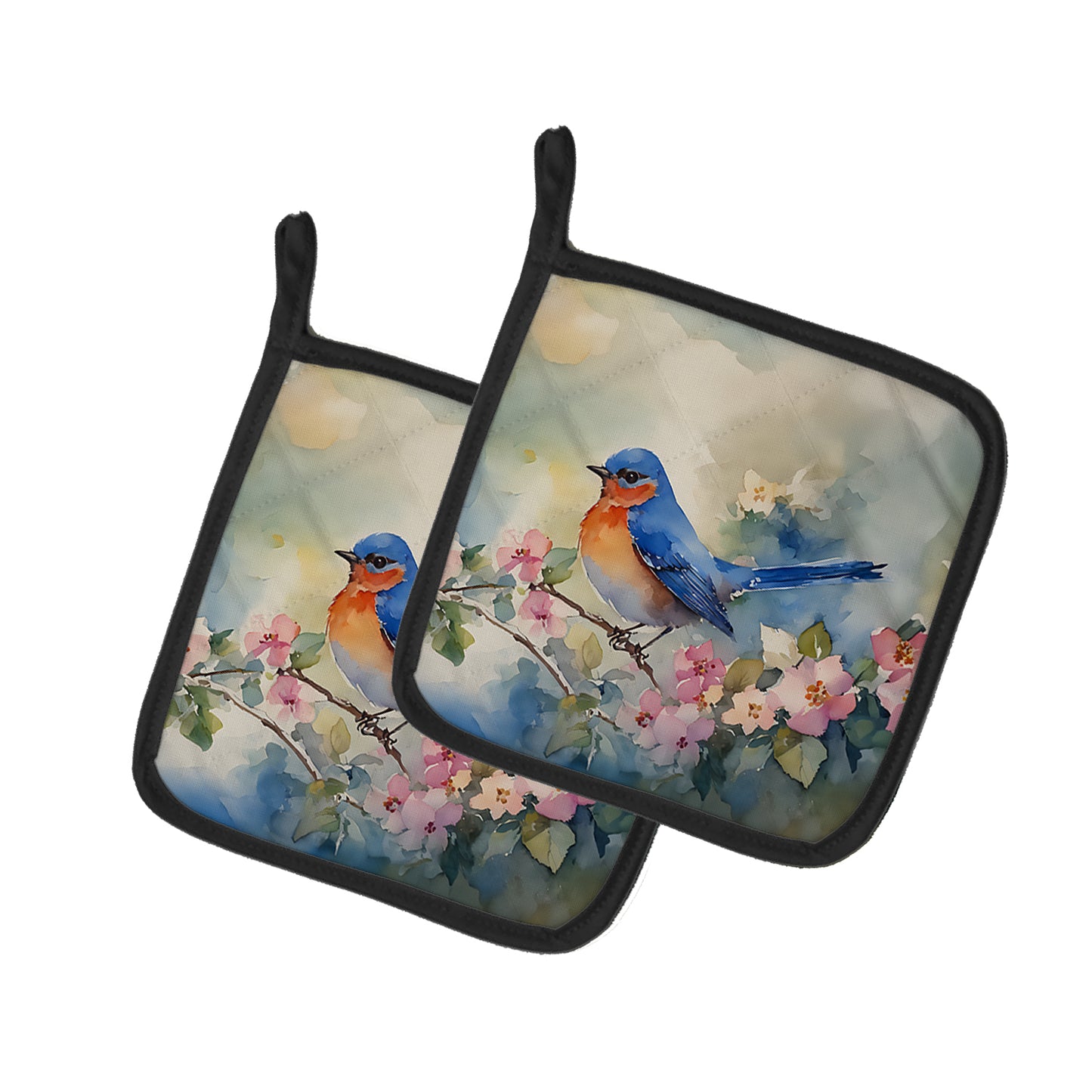 Buy this Bluebird Pair of Pot Holders