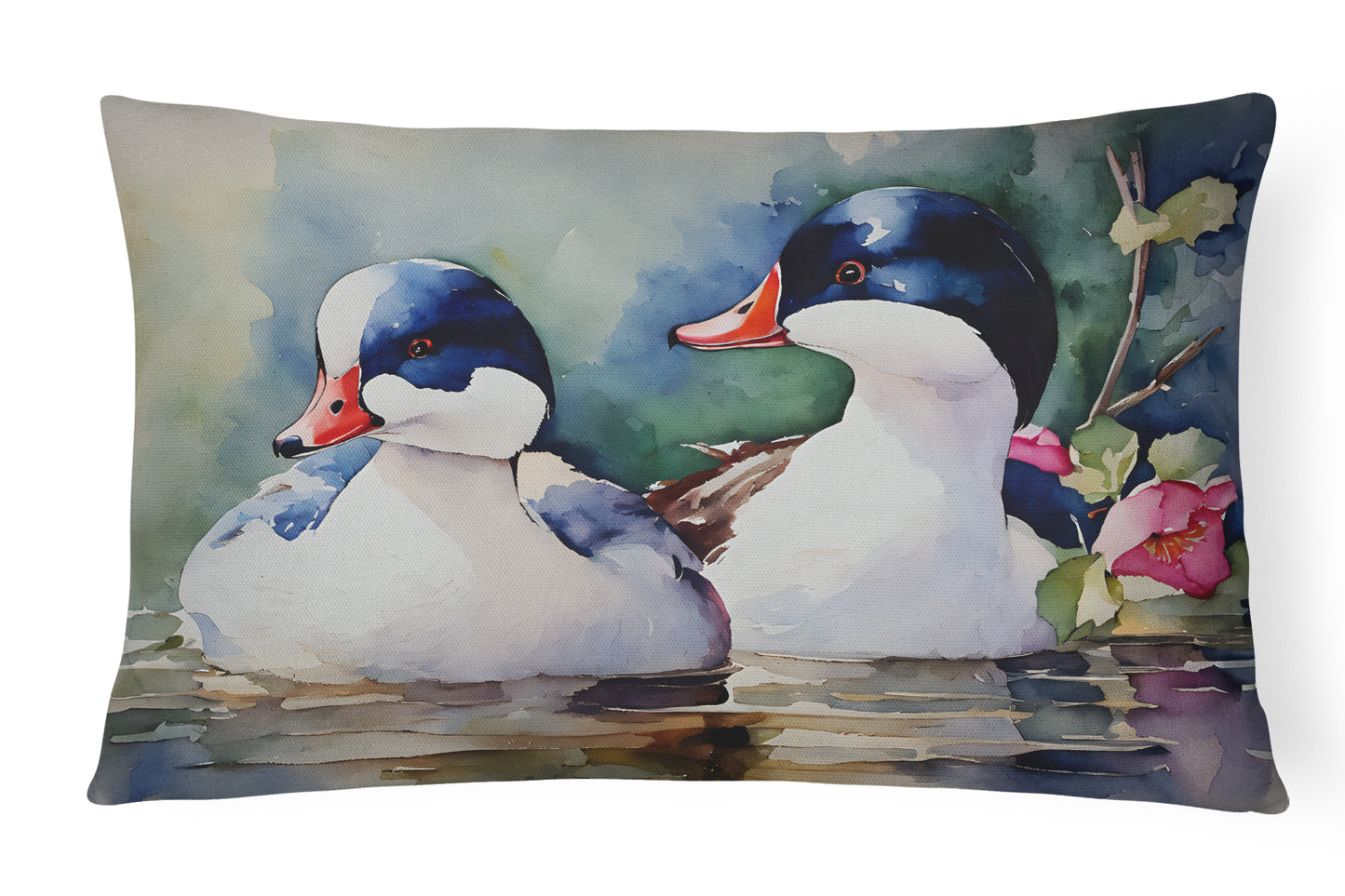 Buy this Bufflehead Throw Pillow