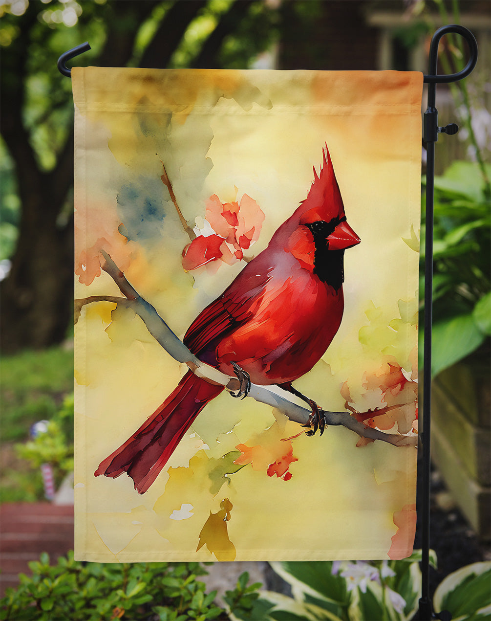 Cardinal Garden Flag