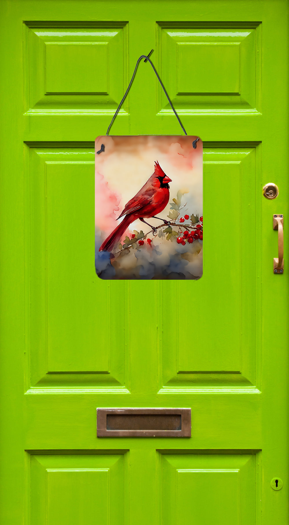 Cardinal Wall or Door Hanging Prints