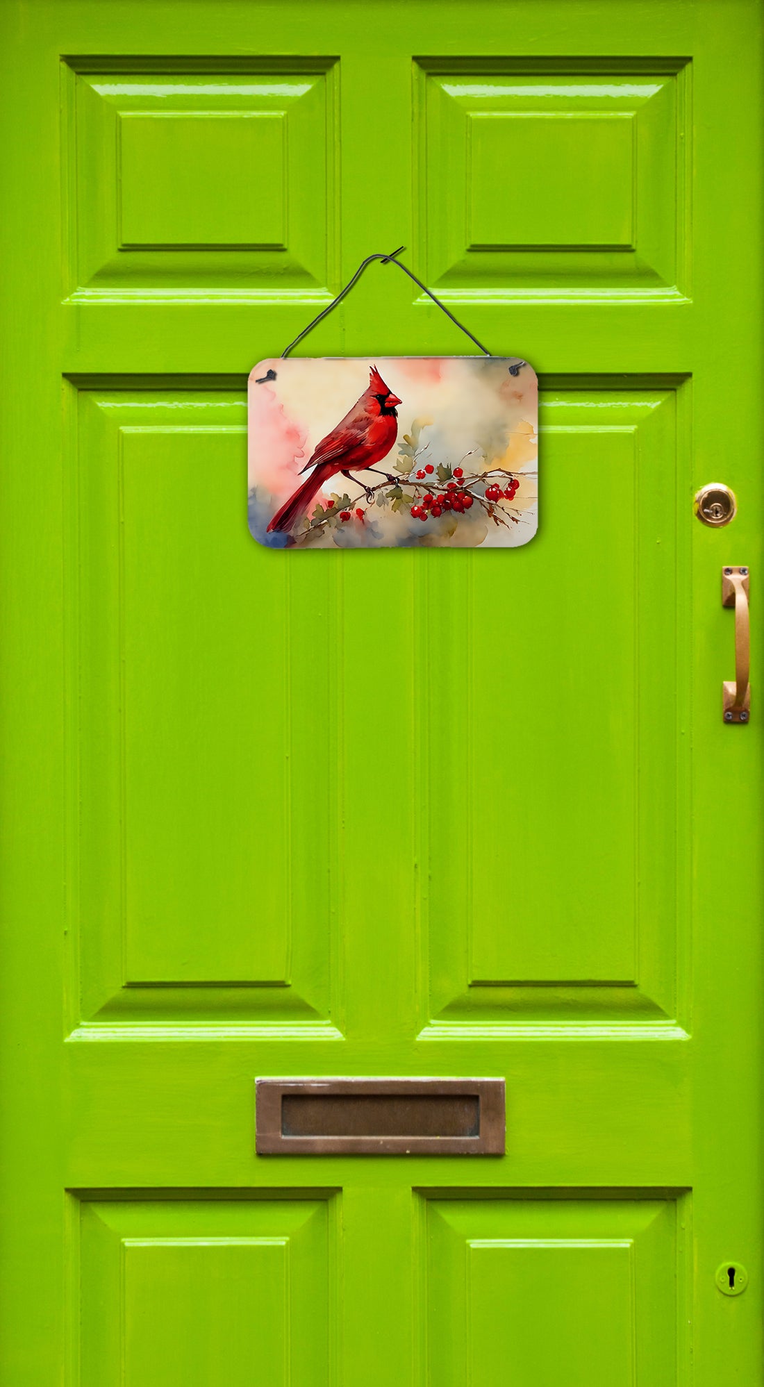 Cardinal Wall or Door Hanging Prints