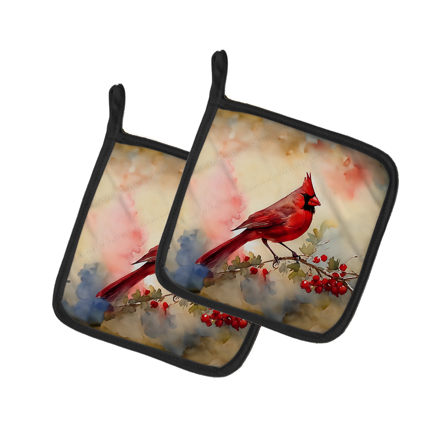 Buy this Cardinal Pair of Pot Holders