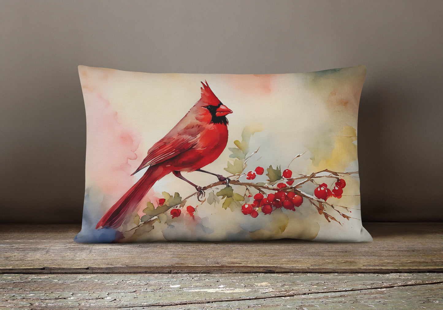 Cardinal Throw Pillow