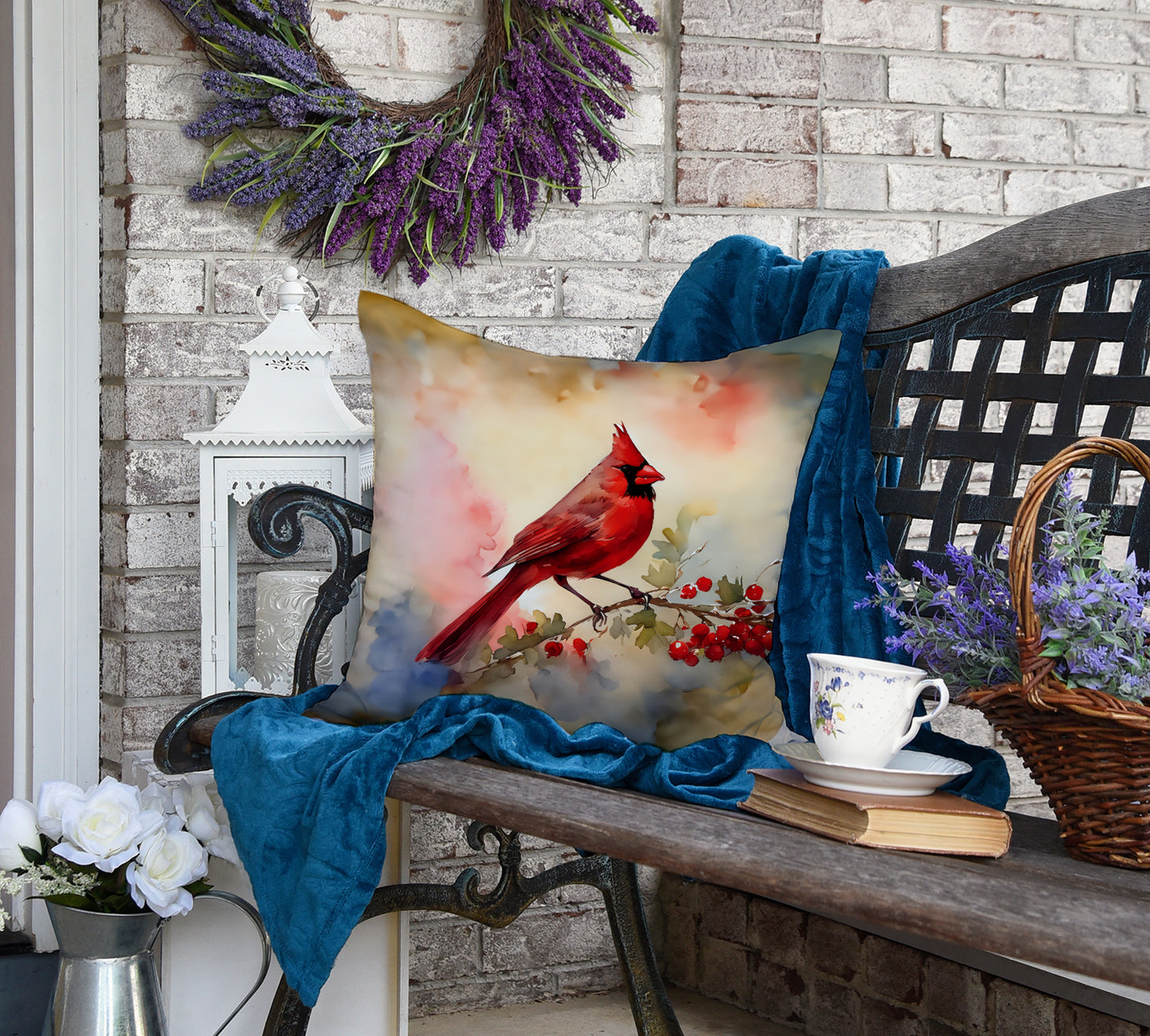 Cardinal Throw Pillow