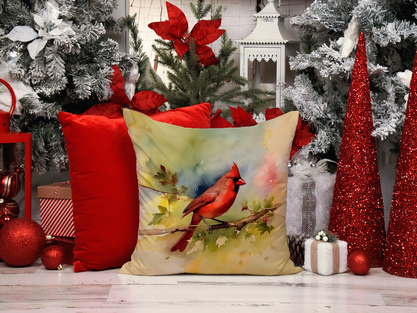 Cardinal Throw Pillow