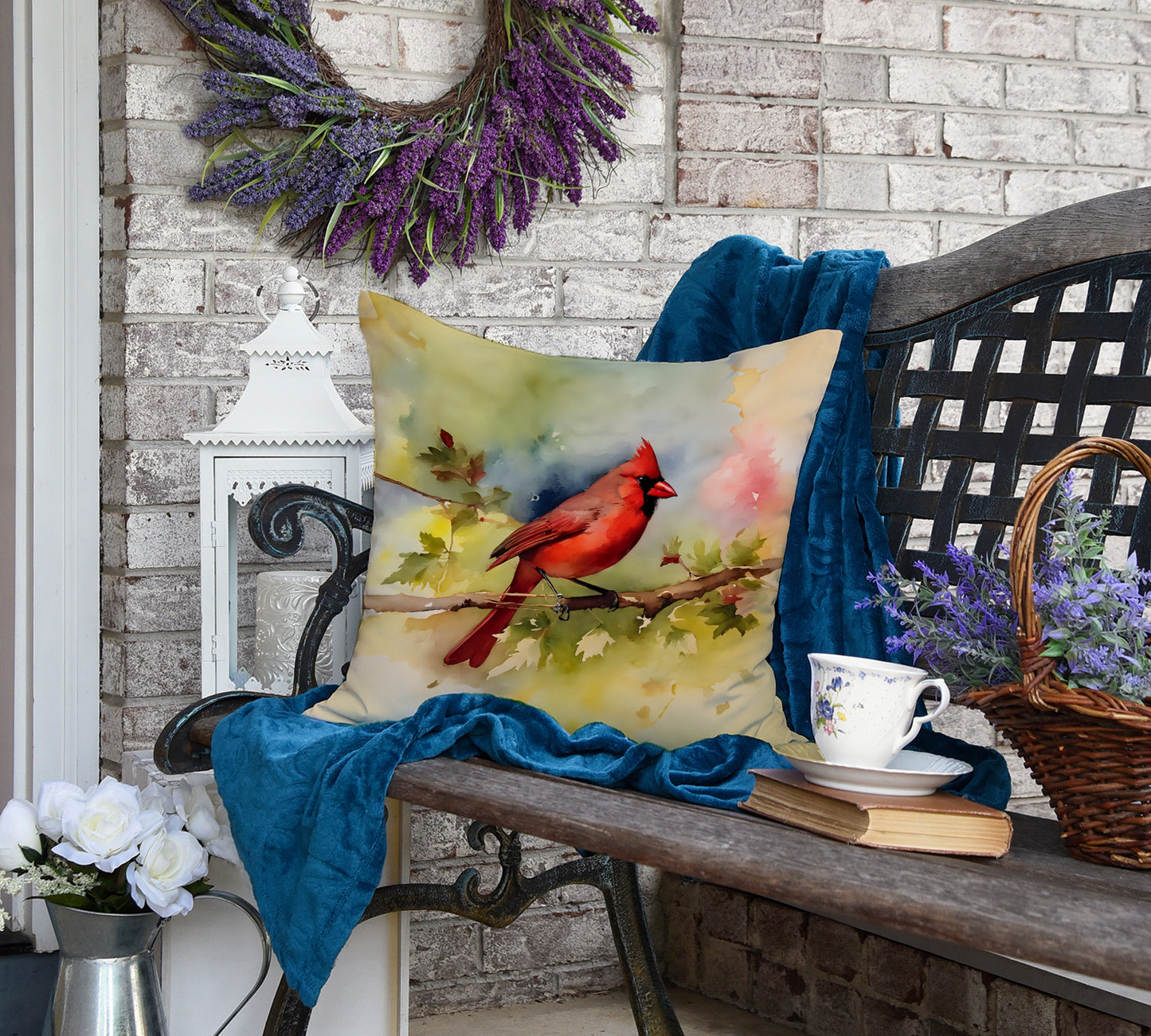 Cardinal Throw Pillow