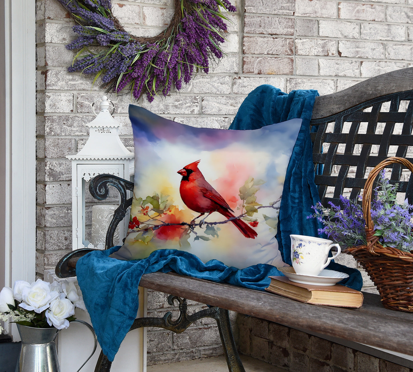 Cardinal Throw Pillow