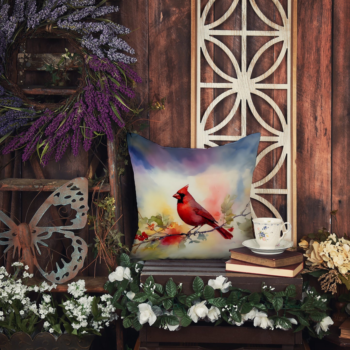 Cardinal Throw Pillow