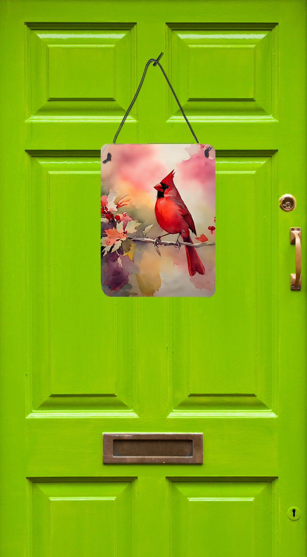 Cardinal Wall or Door Hanging Prints