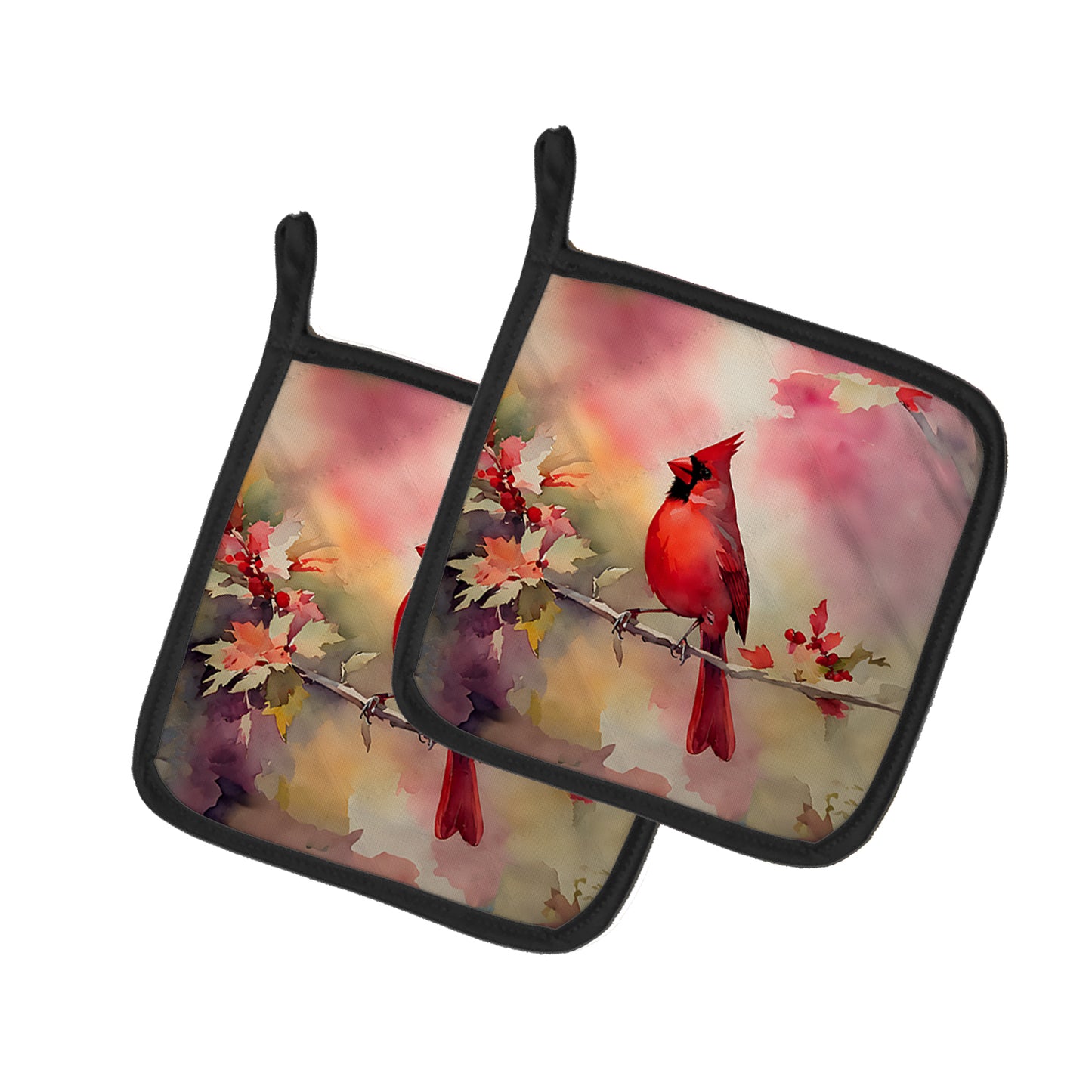 Buy this Cardinal Pair of Pot Holders