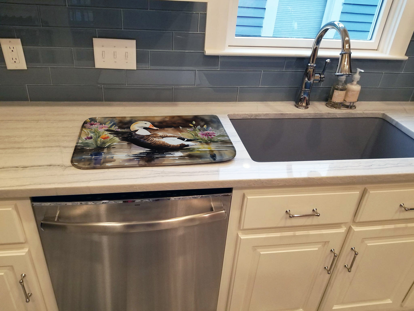 Common Eider Duck Dish Drying Mat