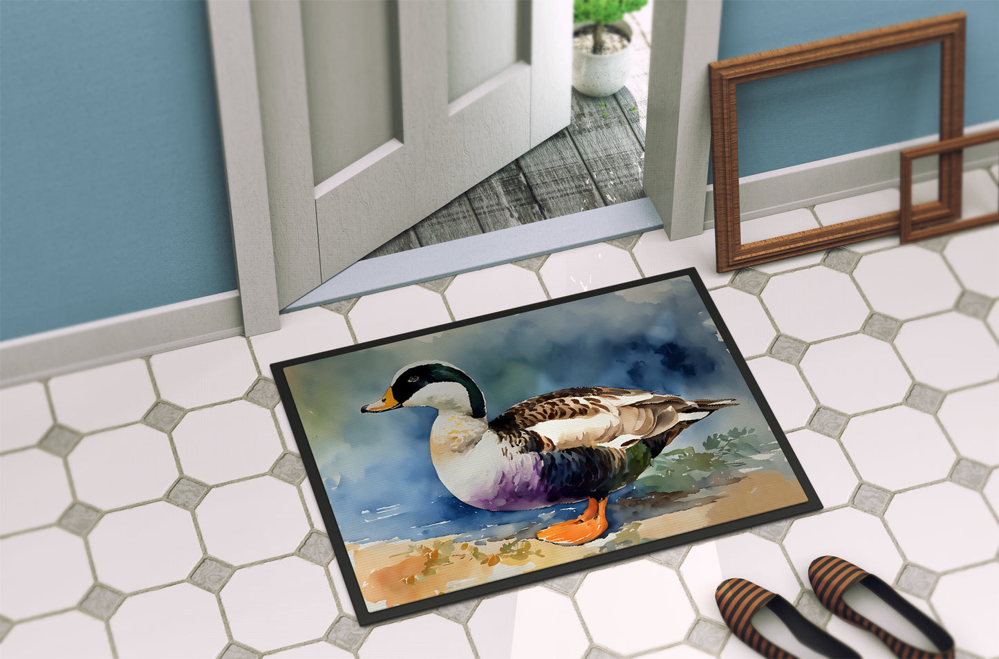 Common Eider Duck Doormat