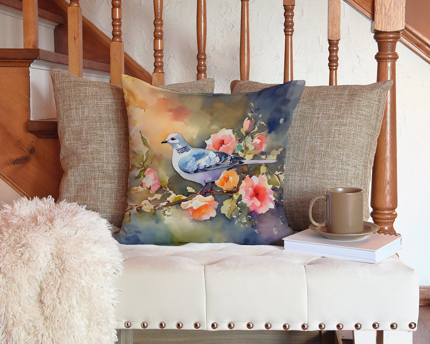 Dove Throw Pillow