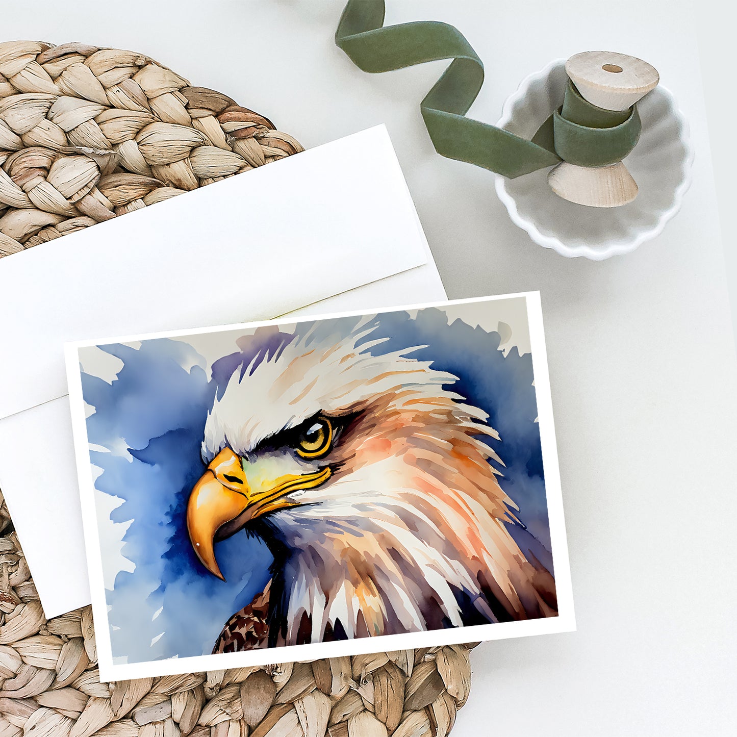 Eagle Greeting Cards Pack of 8