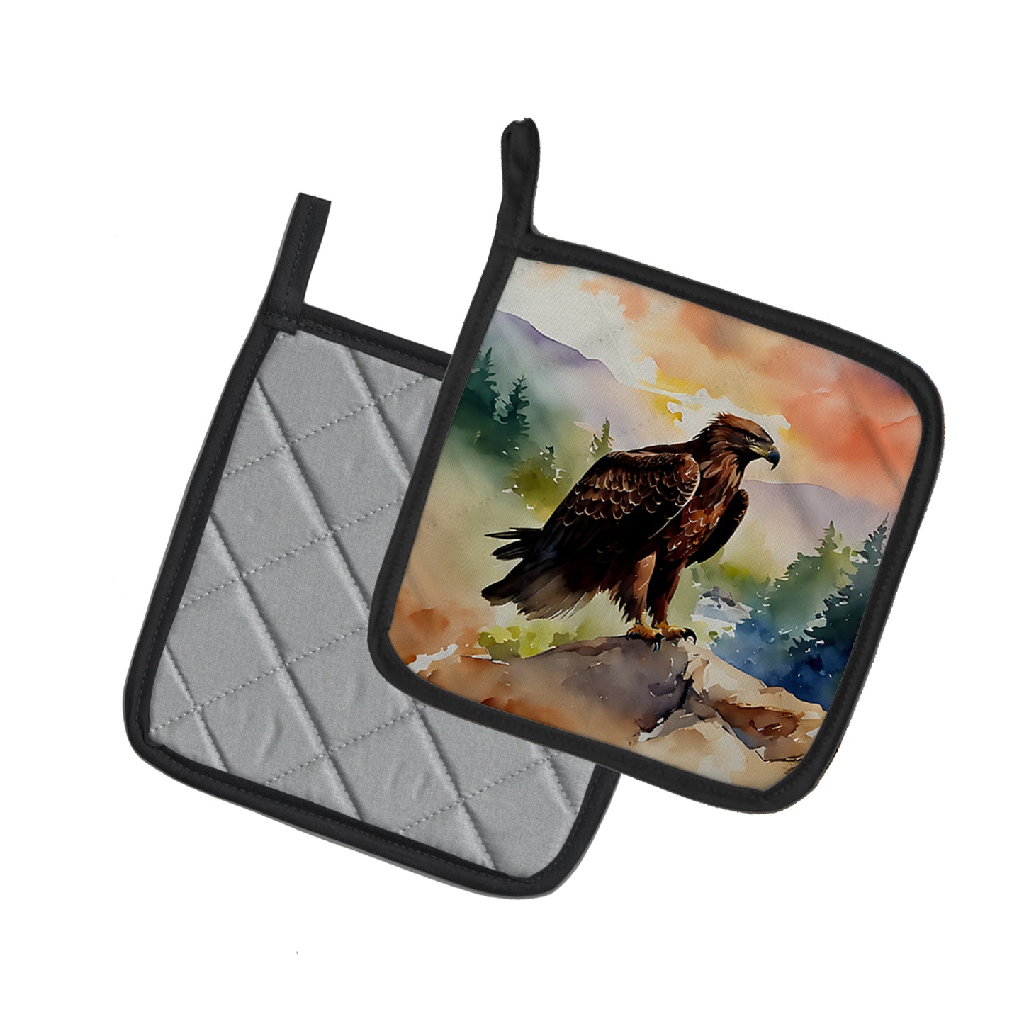 Eagle Pair of Pot Holders