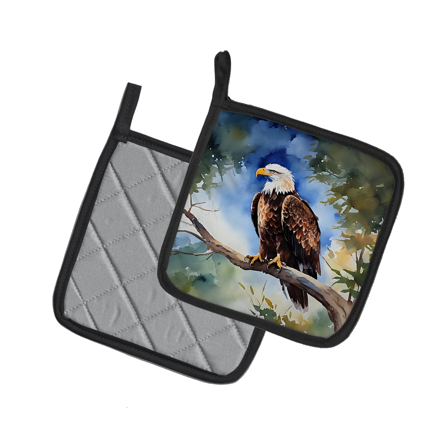 Eagle Pair of Pot Holders