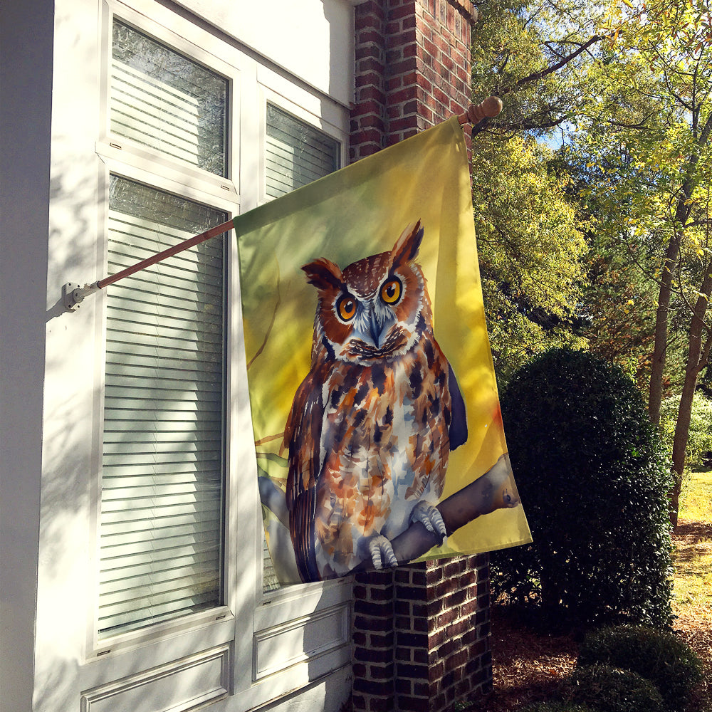 Eastern Screech Owl House Flag