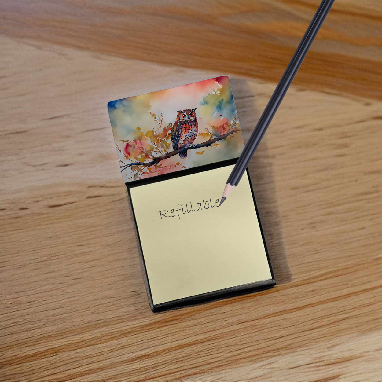 Elf Owl Sticky Note Holder