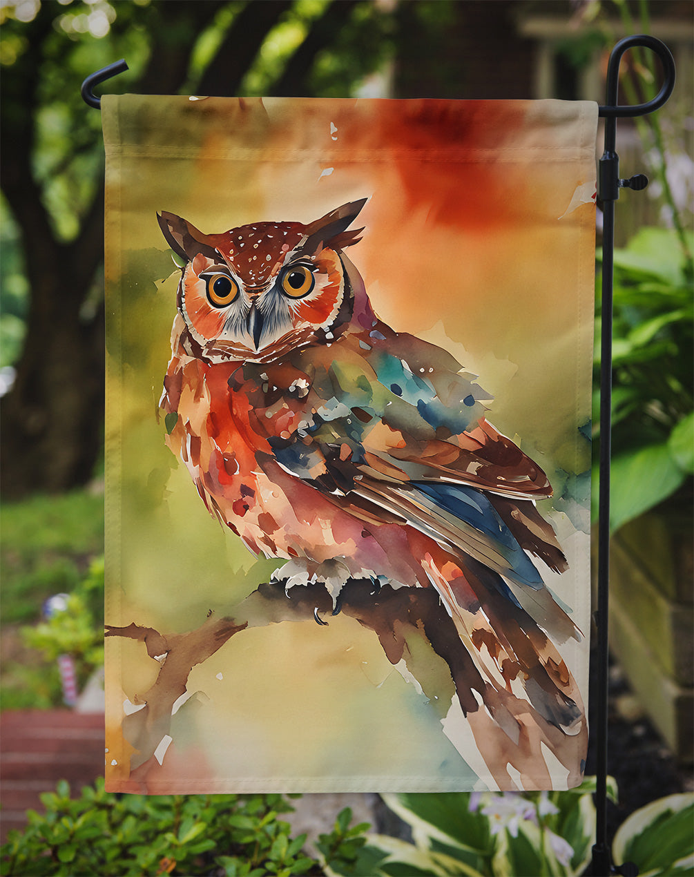 Elf Owl Garden Flag