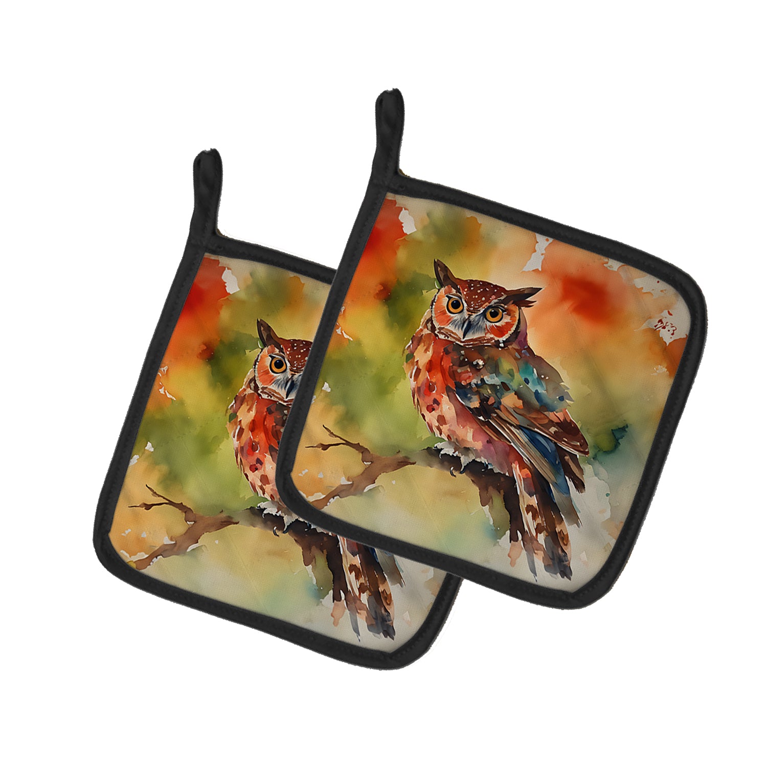 Buy this Elf Owl Pair of Pot Holders