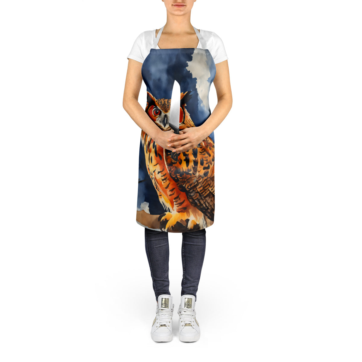 Eurasian Eagle Owl Apron