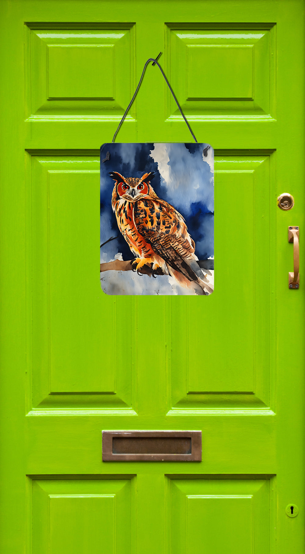 Eurasian Eagle Owl Wall or Door Hanging Prints